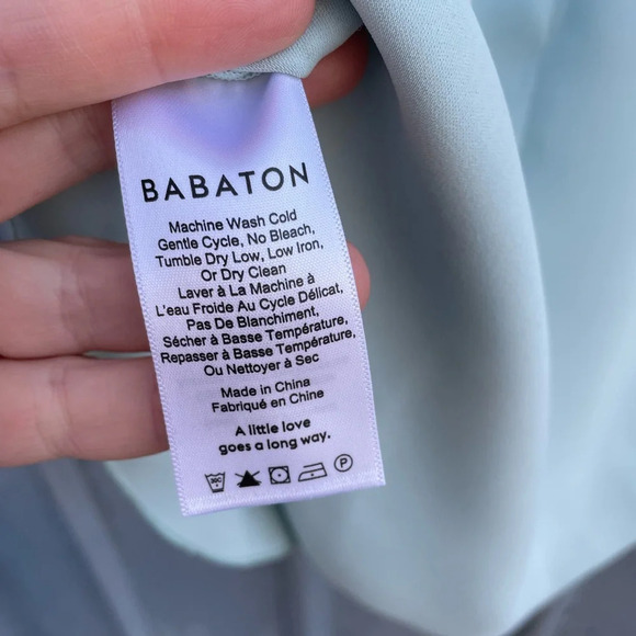 Babaton Teal Green Wieland Blouse,  size Small - Picture 12 of 12